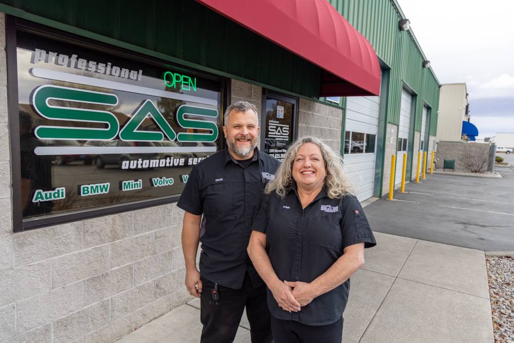 SAS Owners David and Patricia and Holdiman